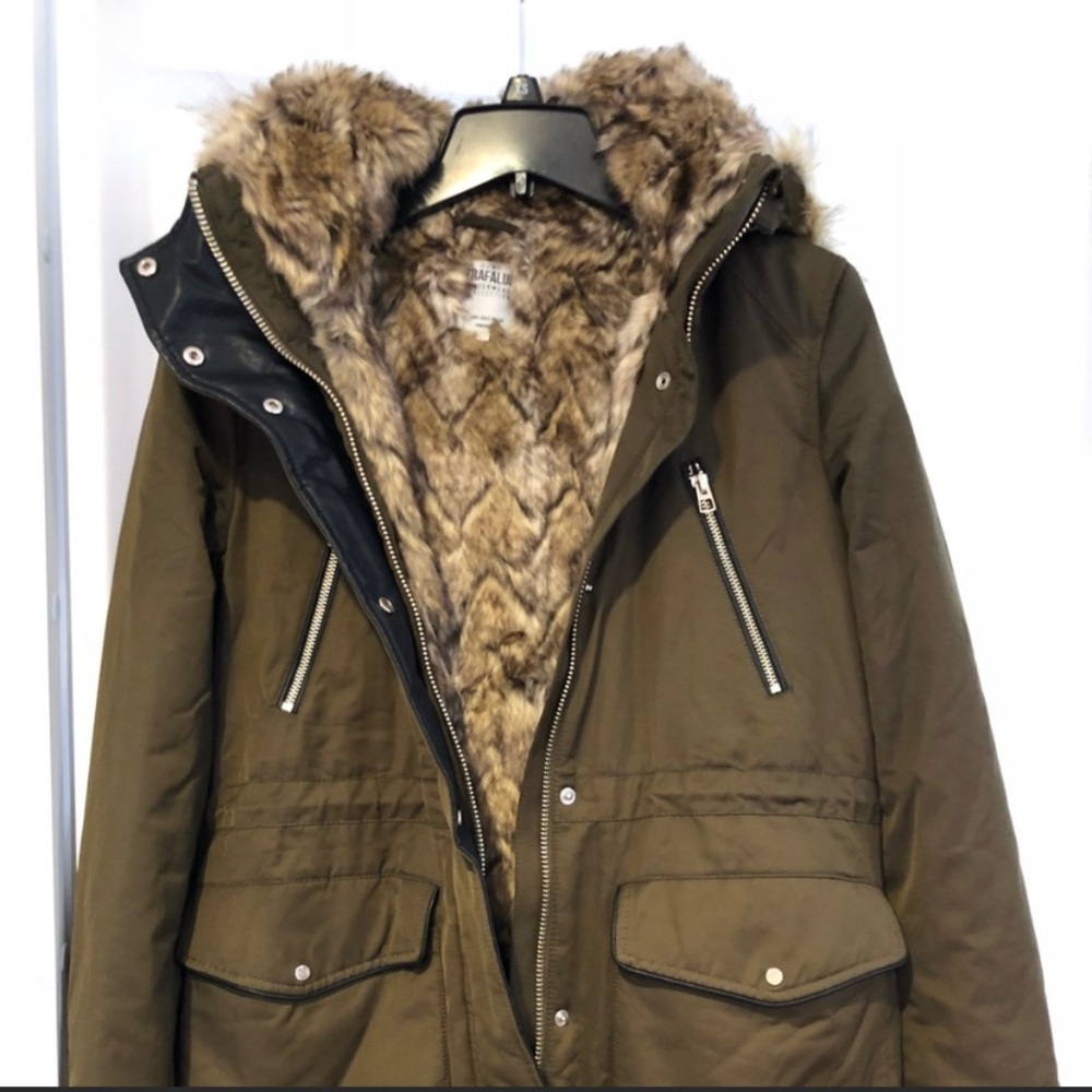 Warm Women Zara coat size M